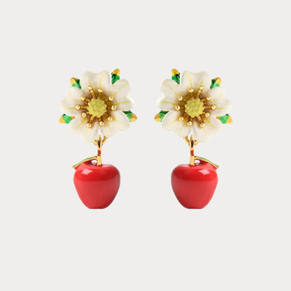 Apple Blossom Earrings