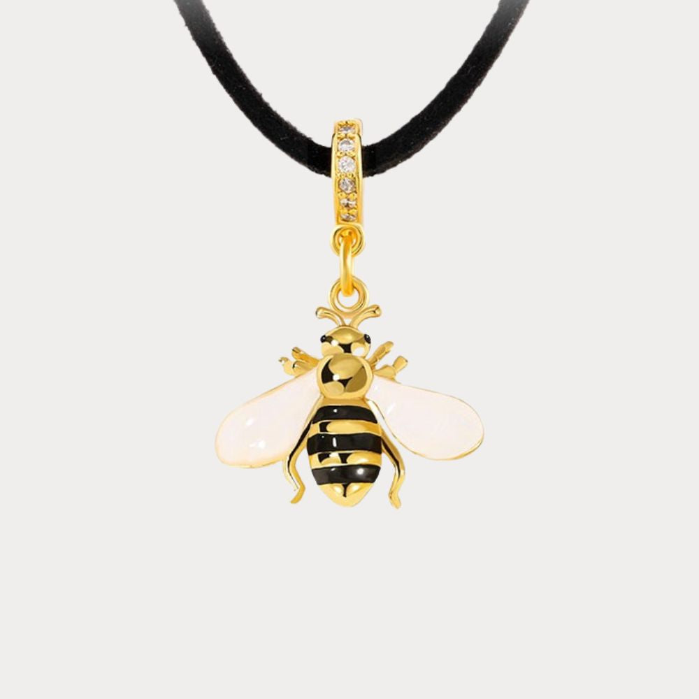 Bee Pendant Choker