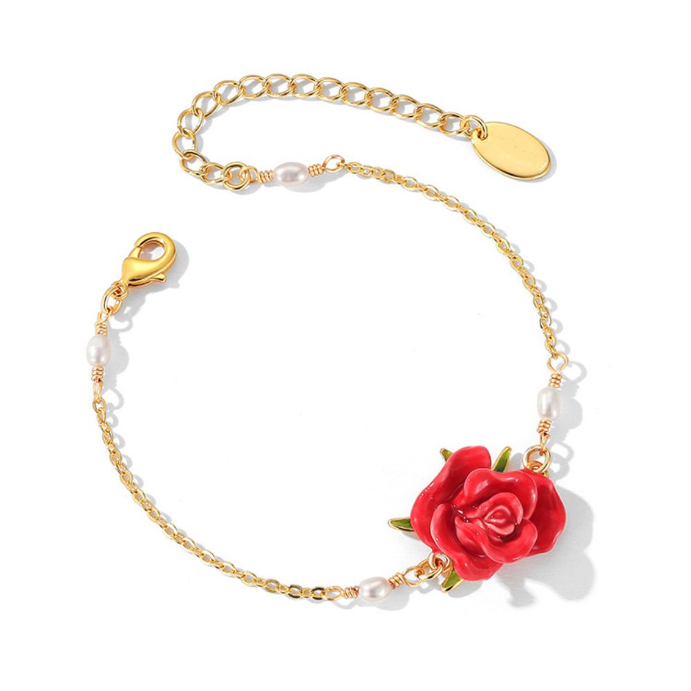 Red Rose Bracelet