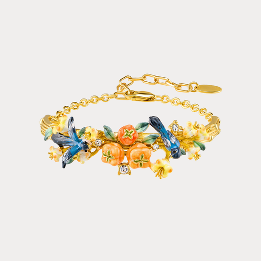 Persimmon Magpie Bracelet