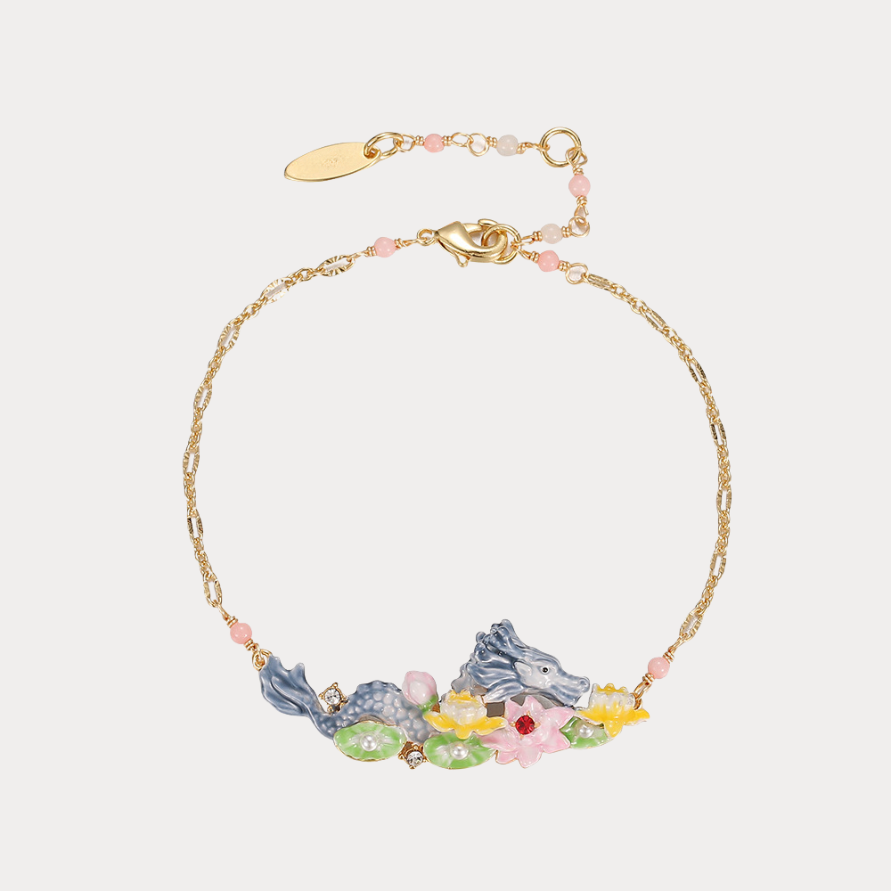 Dragon Lotus Bracelet