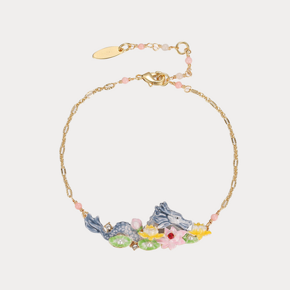 Dragon Lotus Bracelet