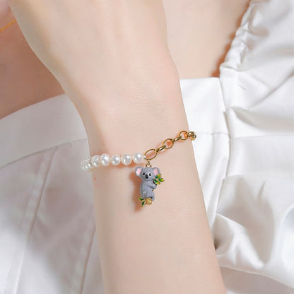 Koala Pearl Bracelet