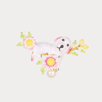 Dog Brooch