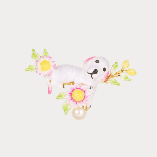 Dog Brooch