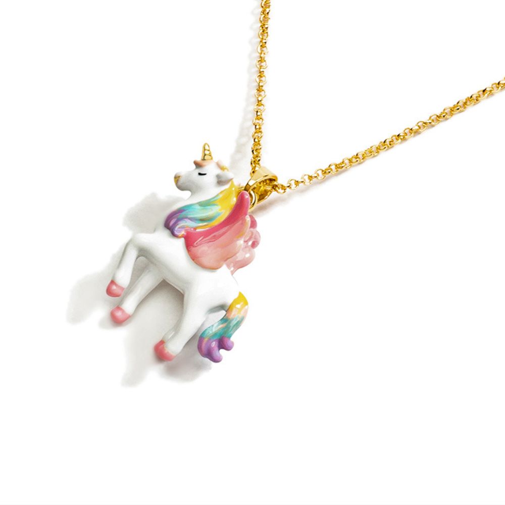 Rainbow Unicorn Necklace