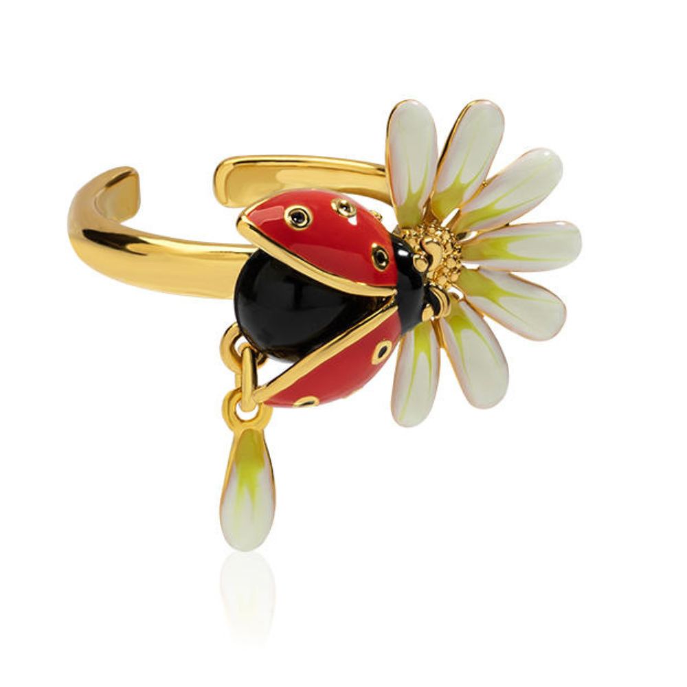 Daisy & Ladybug Ring