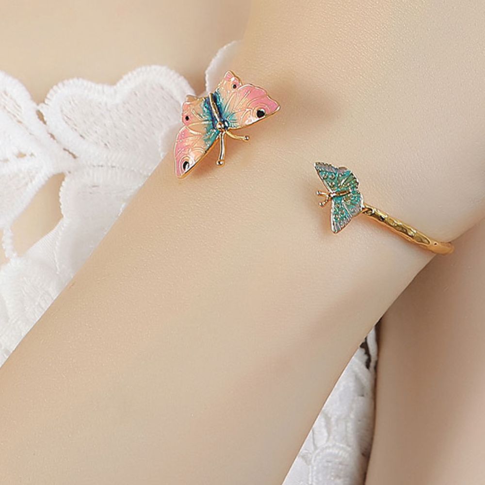 Fairy Butterfly Cuff Bracelet