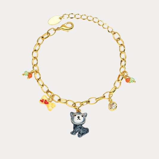 Husky Puppy Bracelet