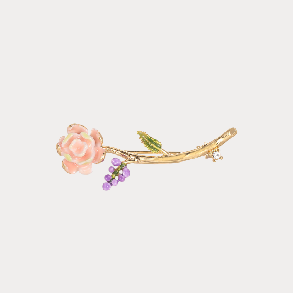 Lavender Brooch