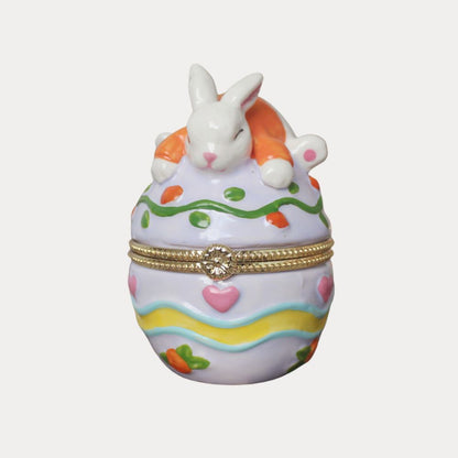 Sleeping Bunny Trinket Box