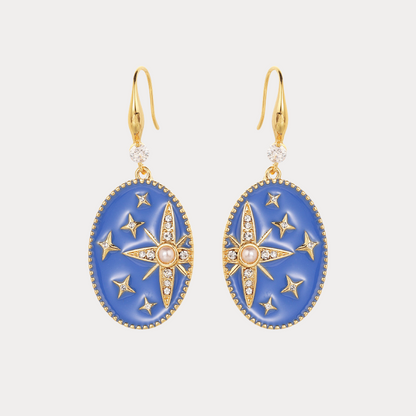 Star Drop Earrings