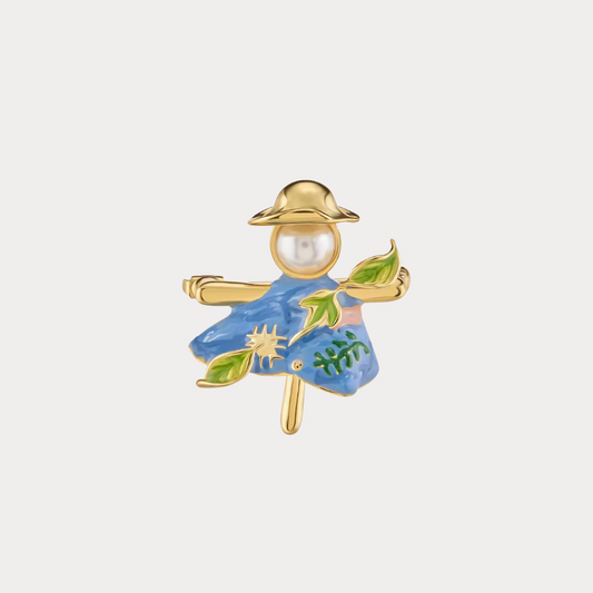 Scarecrow Brooch