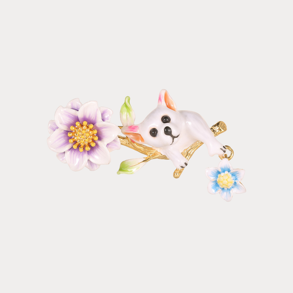 Dog Brooch
