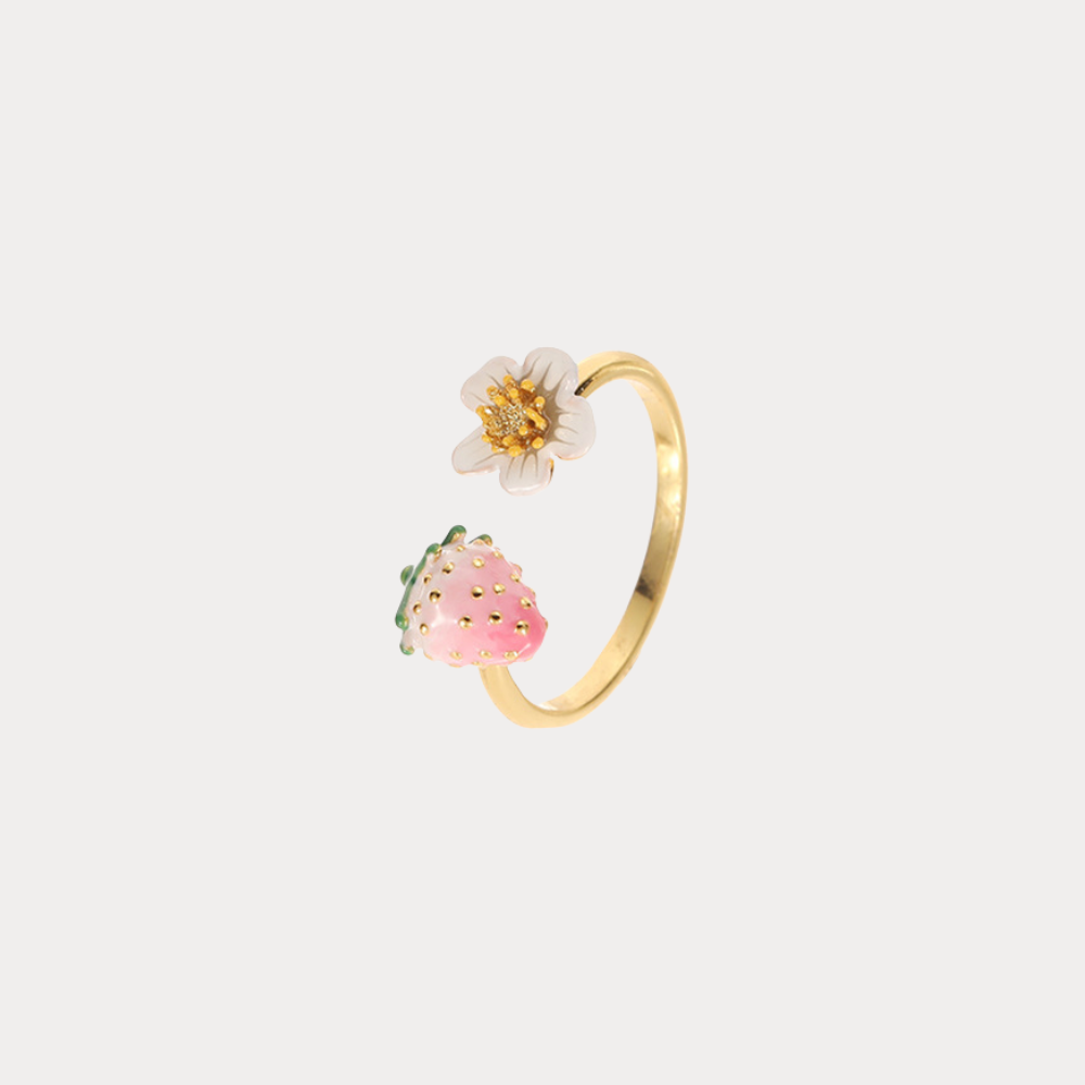 Pink Strawberry Ring