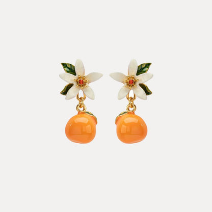 Orange Earrings