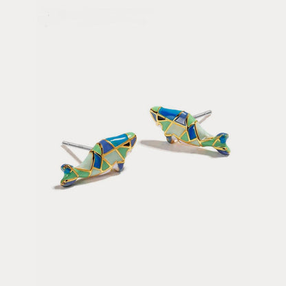 Dolphin Studs Earring