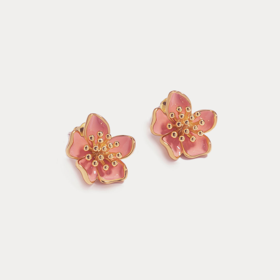 Sakura Stud Earrings