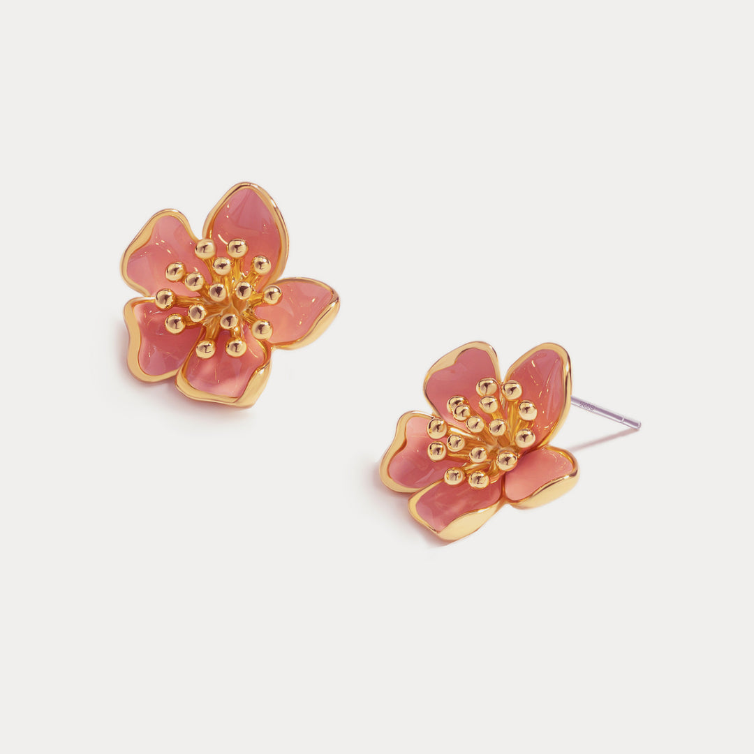 Sakura Stud Earrings