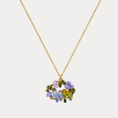 Garden Parrot Necklace