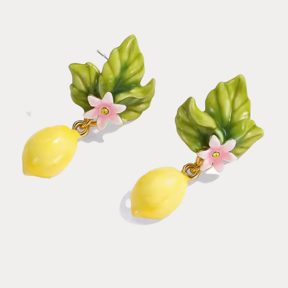 Lemon Earrings