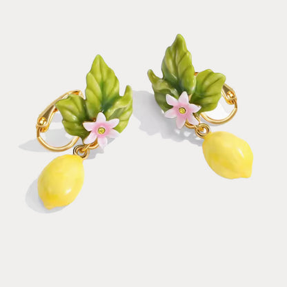 Lemon Earrings