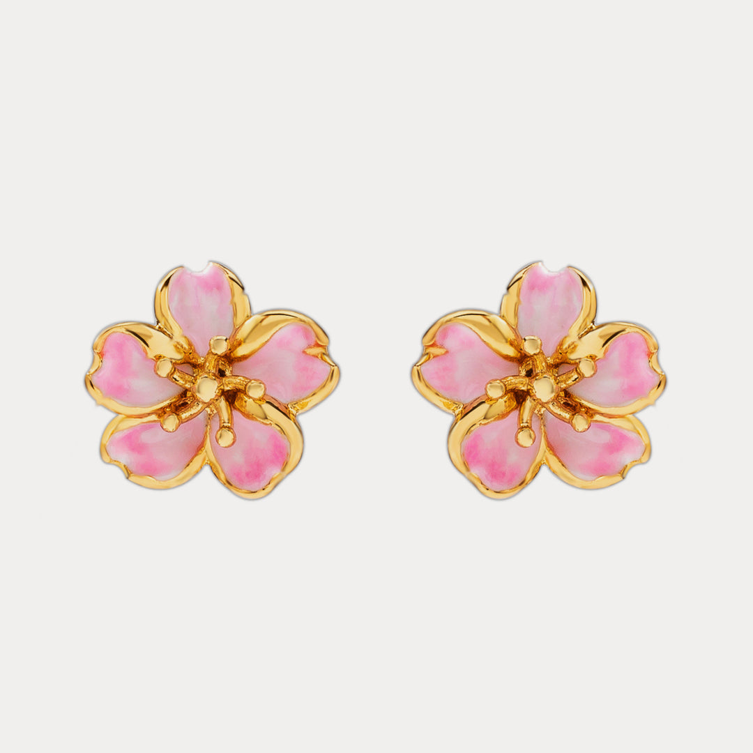 Sakura Stud Earrings