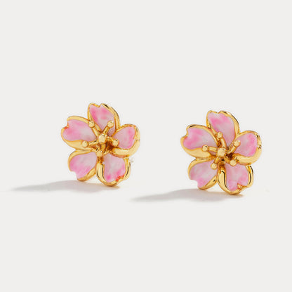 Sakura Stud Earrings