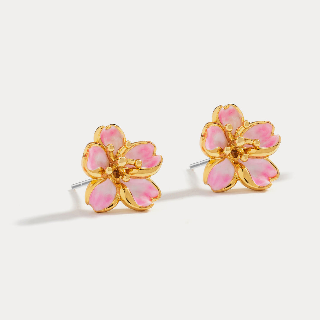 Sakura Stud Earrings