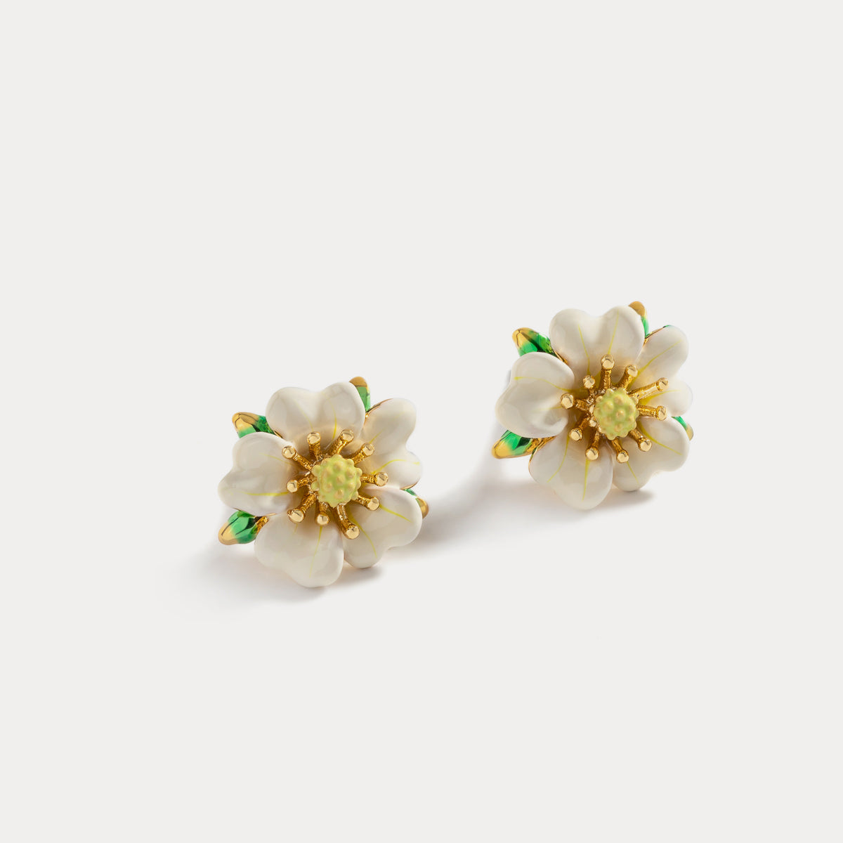 Strawberry Flower Earrings