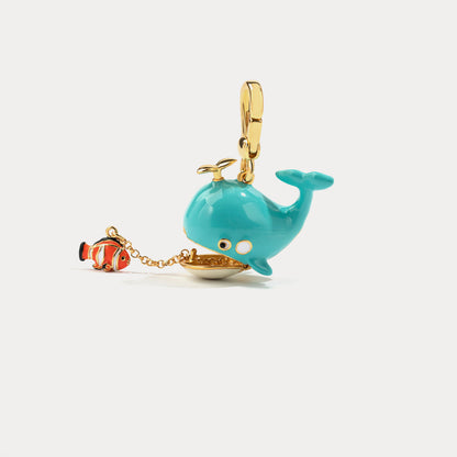 Whale Locket Pendant