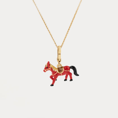 Red Horse Pendant