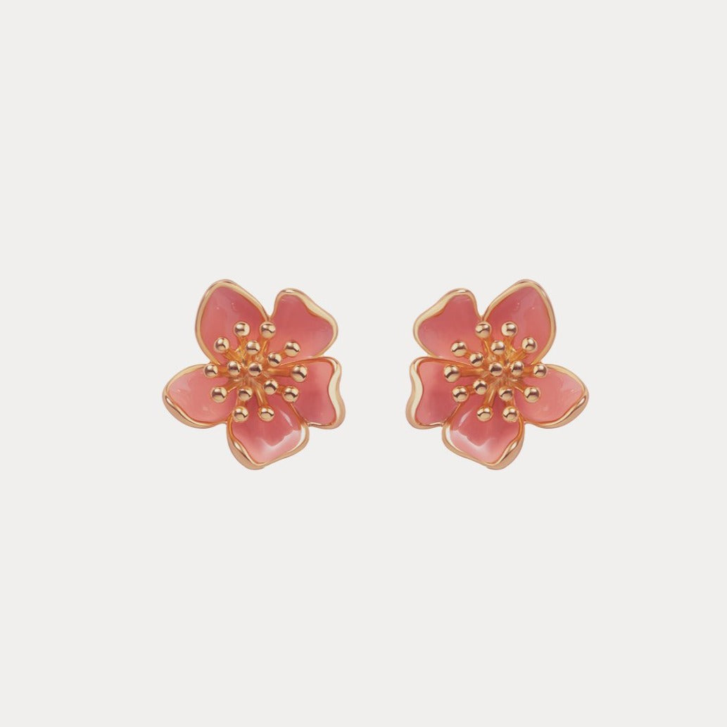 Sakura Stud Earrings