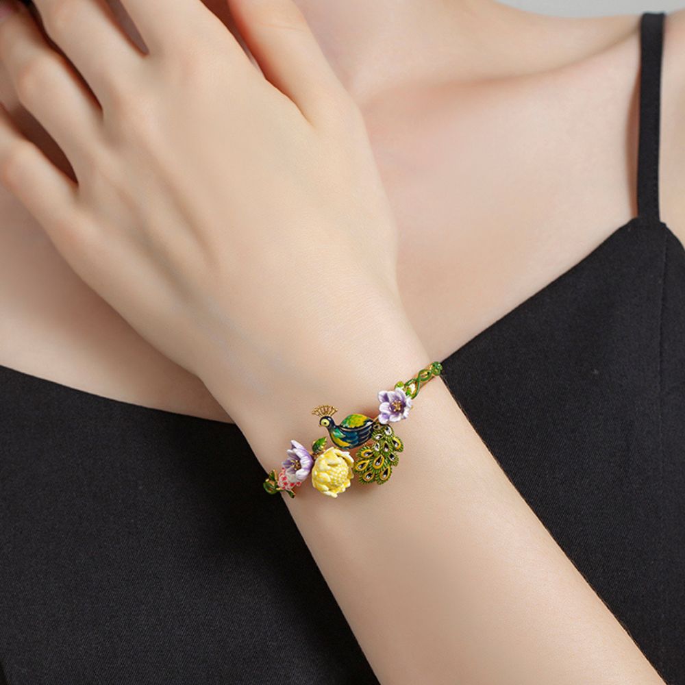 Peacock Bracelet