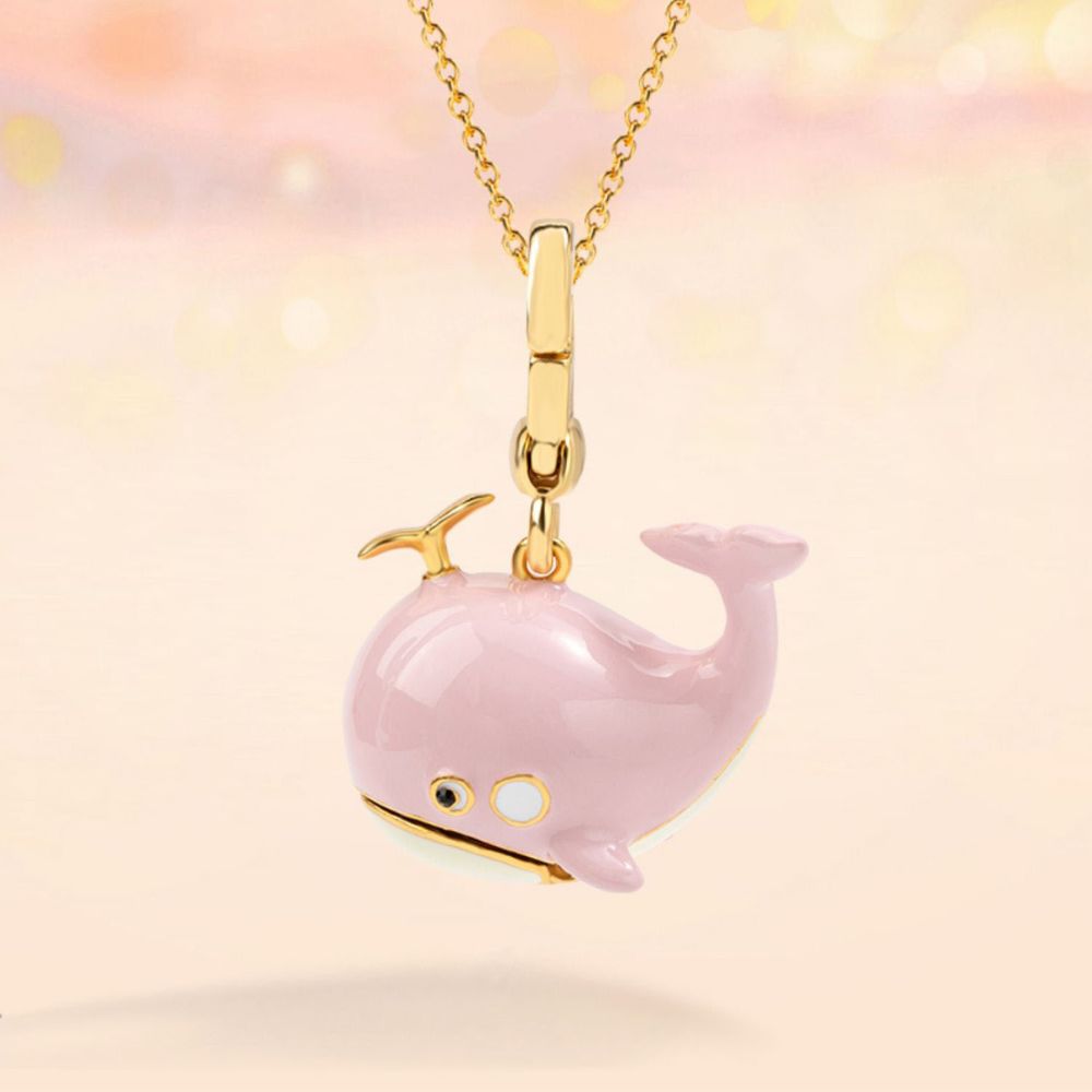 Whale Locket Pendant