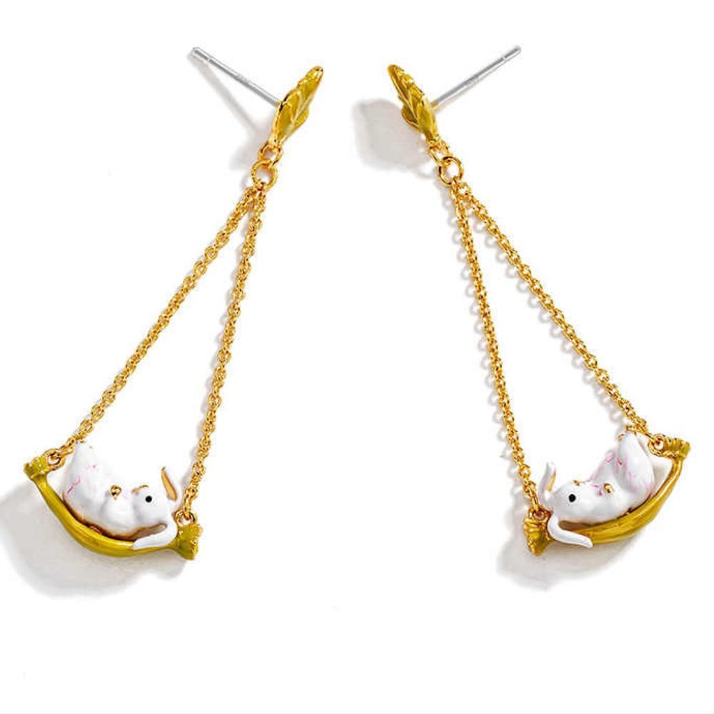 Rabbit Swing Earring