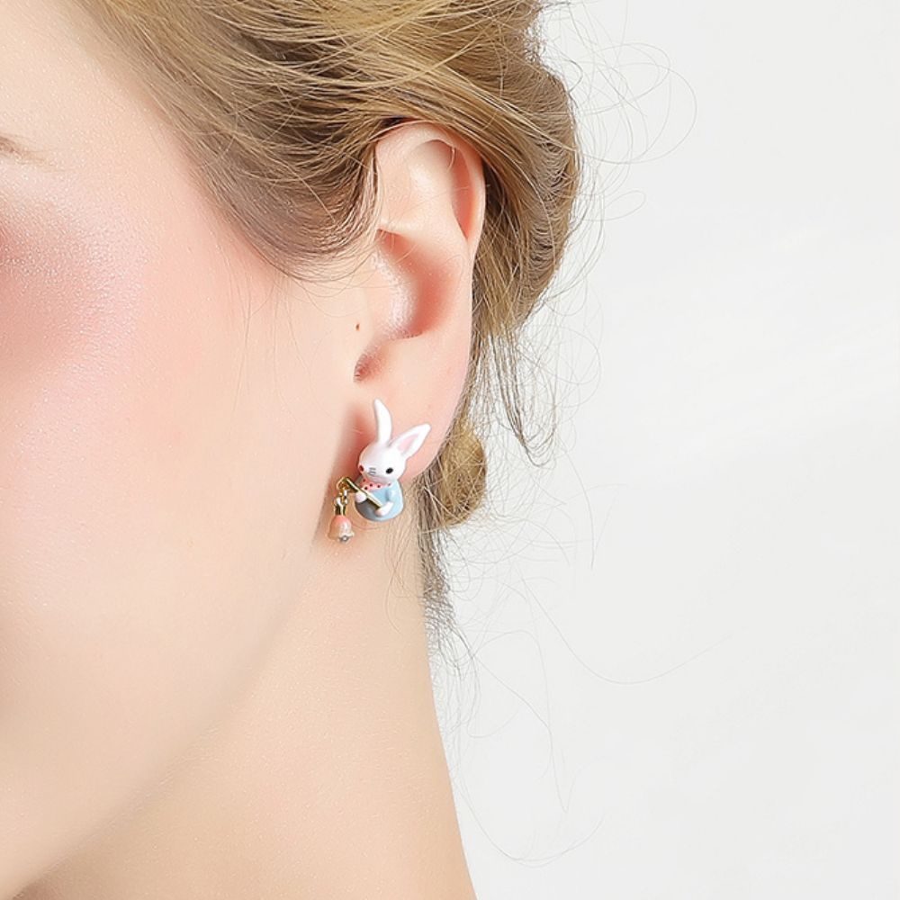 Rabbit Lily Bell Earrings