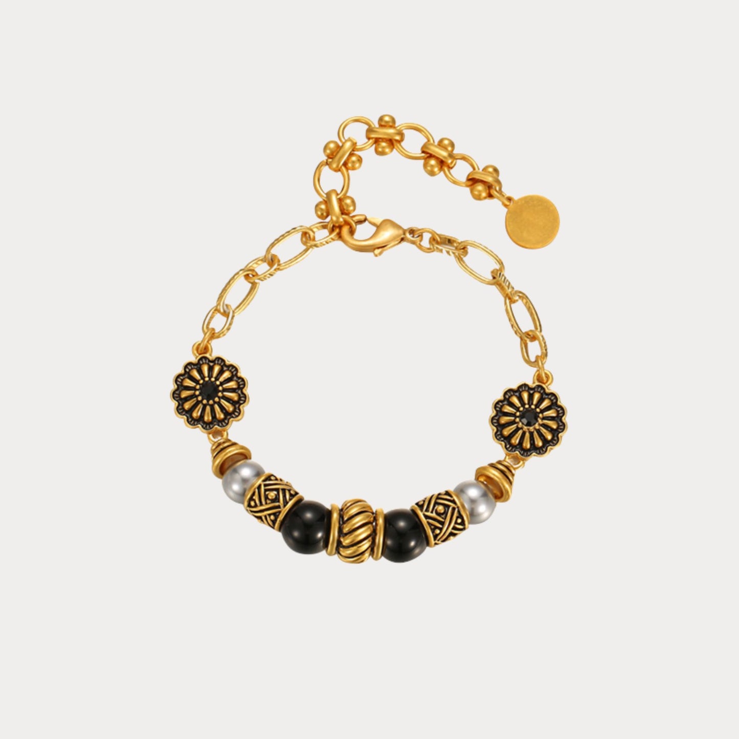 Vintage Sunflower Radiance Bracelet
