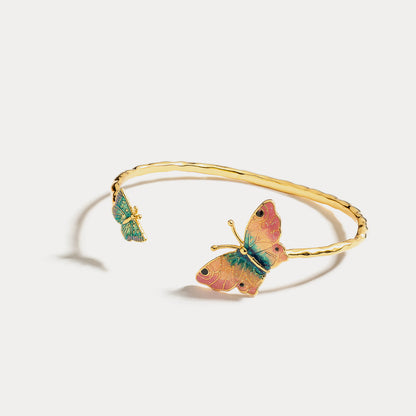 Fairy Butterfly Cuff Bracelet