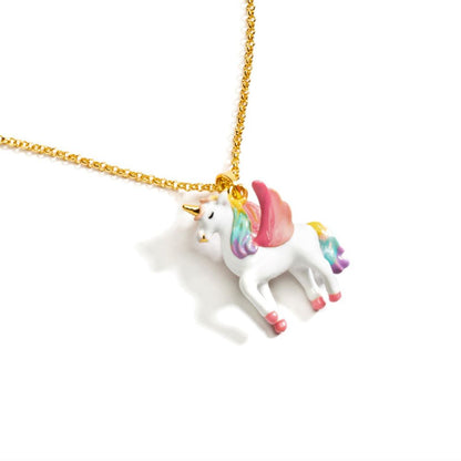 Rainbow Unicorn Necklace