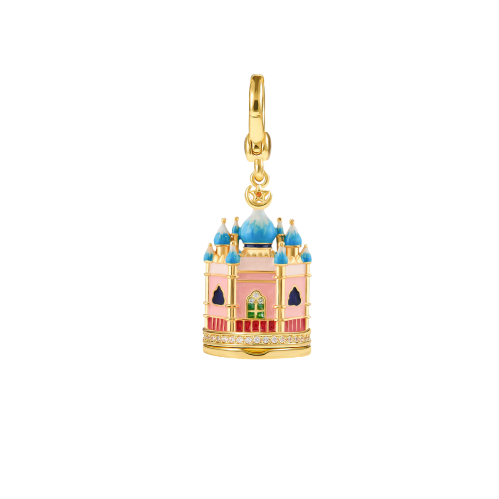 Castle Locket Pendant