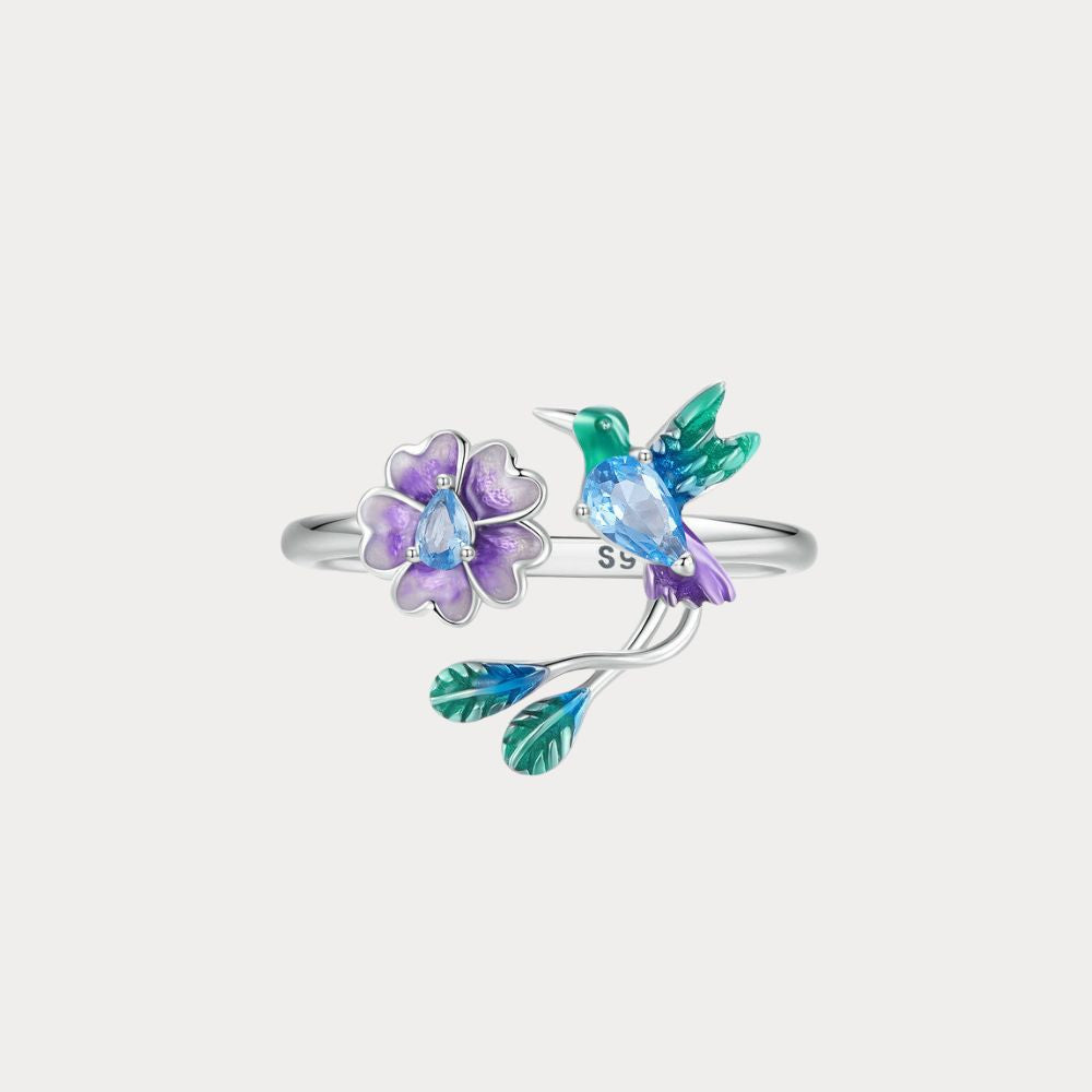 Bird Blossom Ring