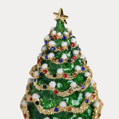 Christmas Tree Trinket Box