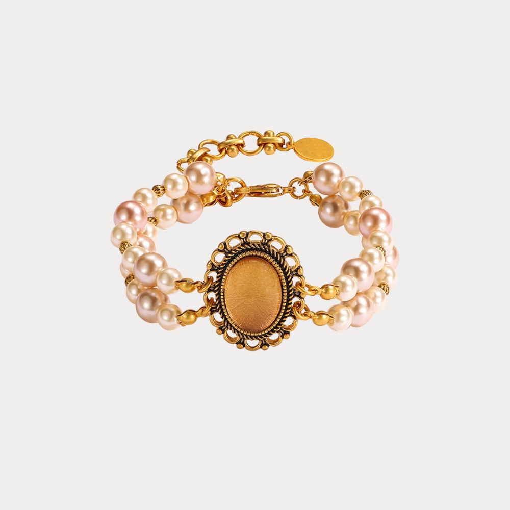 Vintage Lustrous Pearl Bracelet
