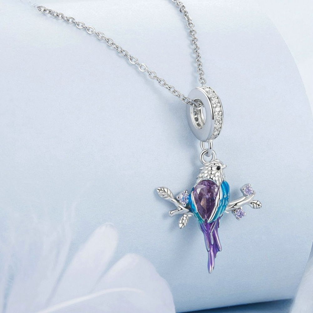 Kingfisher Pendant Necklace