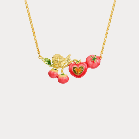 Tomato Necklace