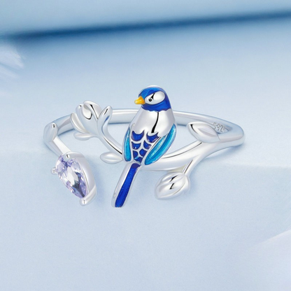 Blue Bird Ring