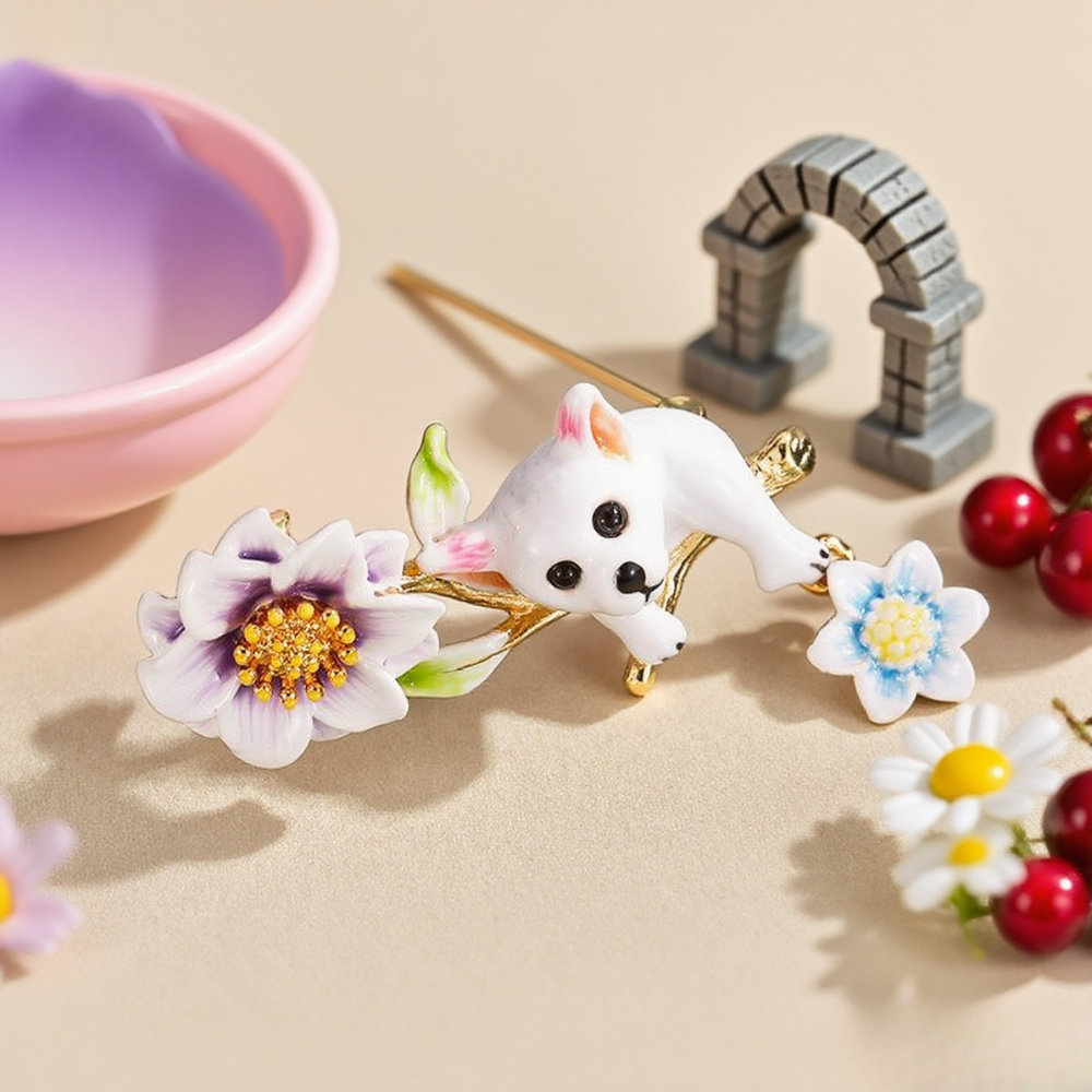 Dog Brooch