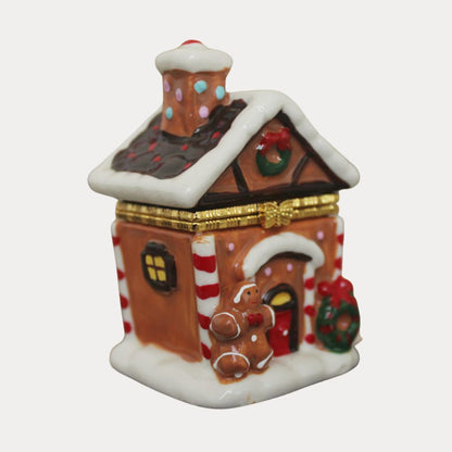 Gingerbread House Trinket Box