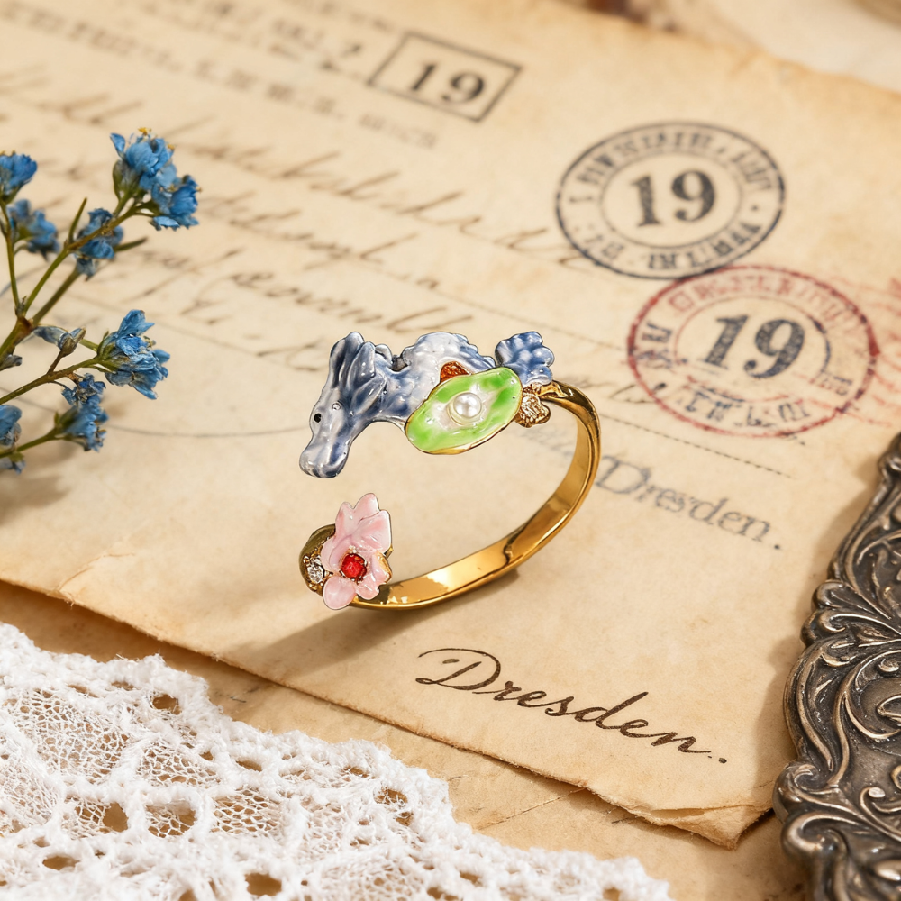 Dragon Lotus Ring